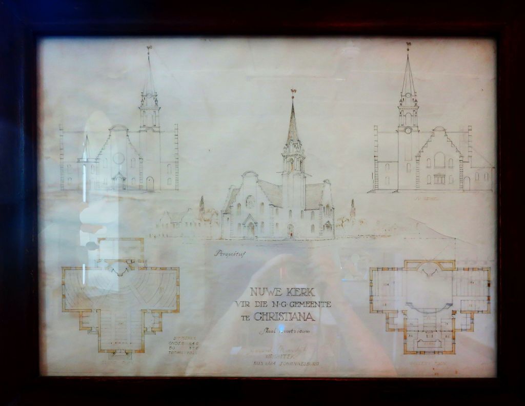 Christiana Christiana church drawing